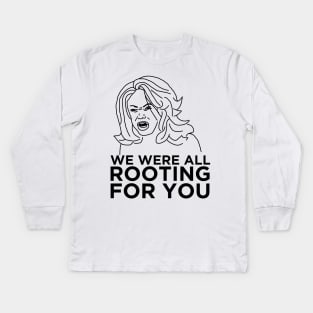 Tyra Banks - We Were All Rooting For You Kids Long Sleeve T-Shirt